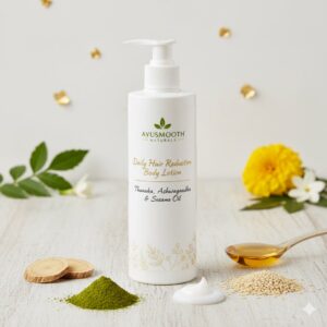 daily hair reduction body lotion